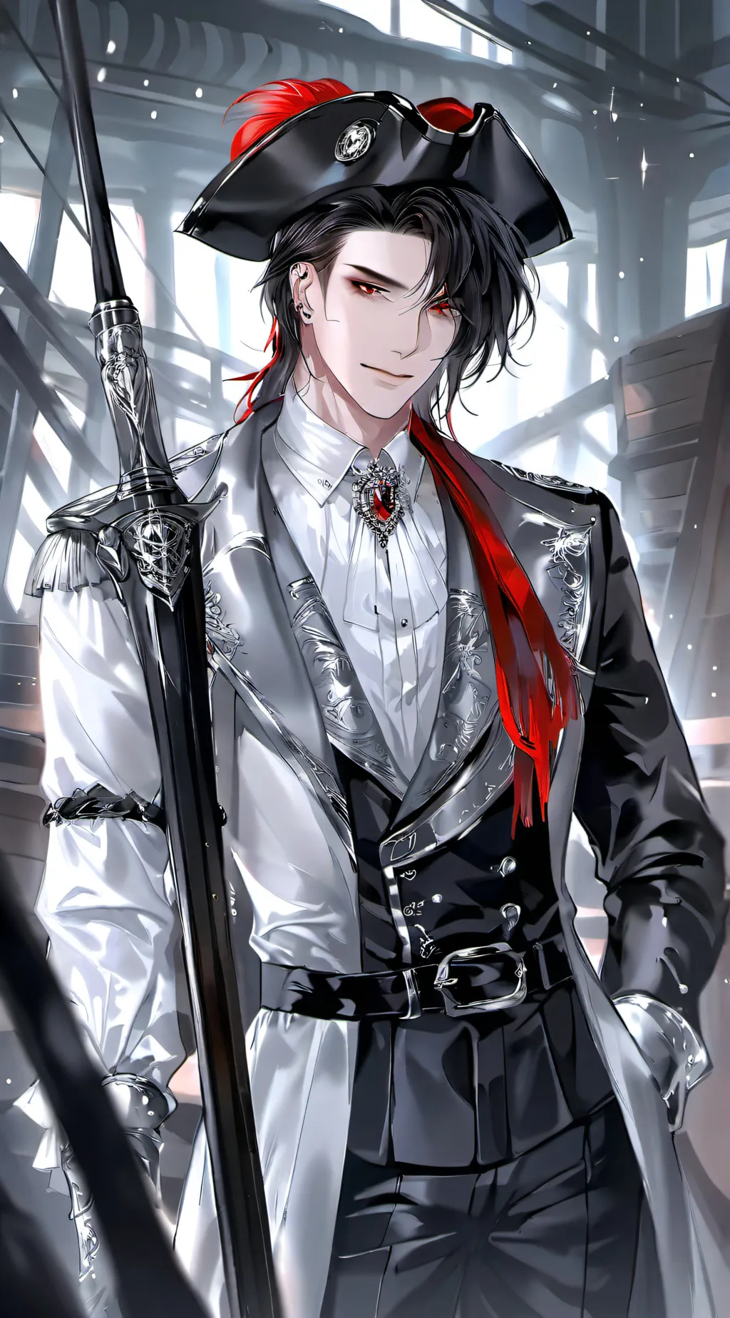 ai character: Leo background