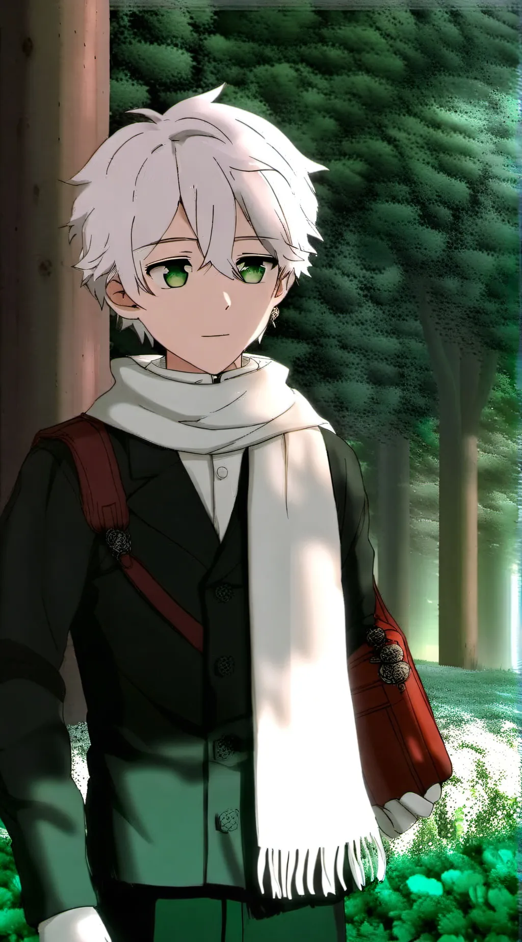 ai character: Lucas Winter background