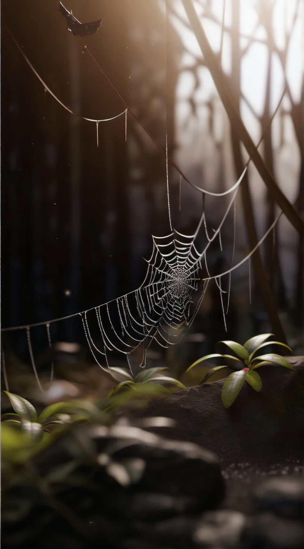 ai character: Giant spider…?! background