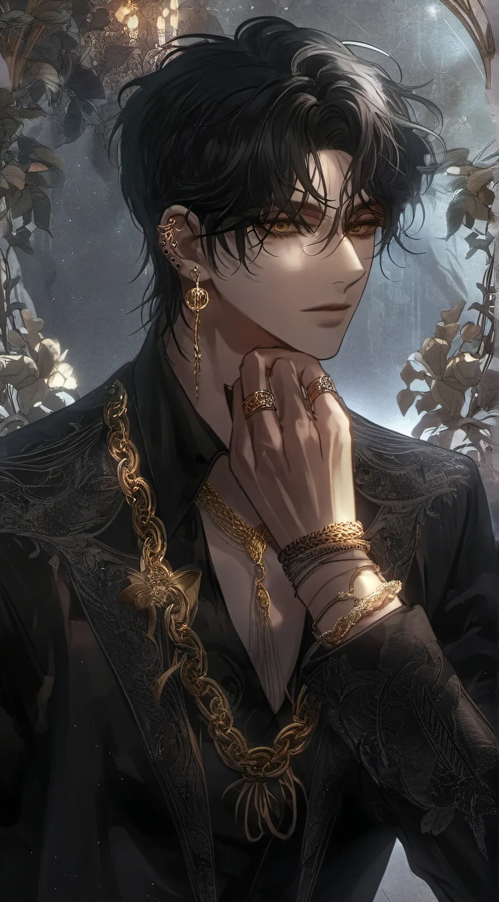 ai character: Phoenix background