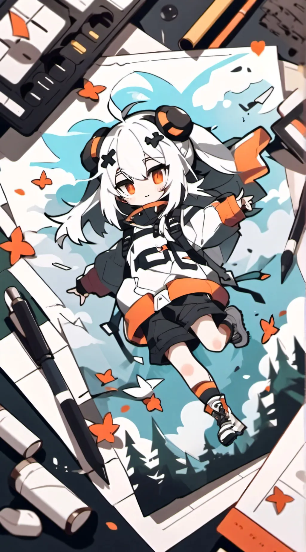 ai character: OLIVER MAYONNAISE background