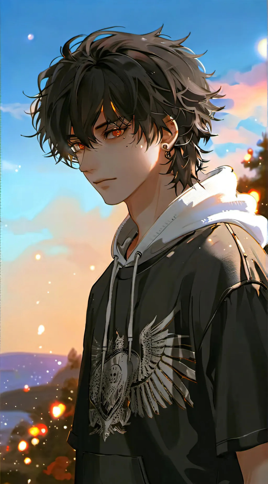 ai character: Xavier  background