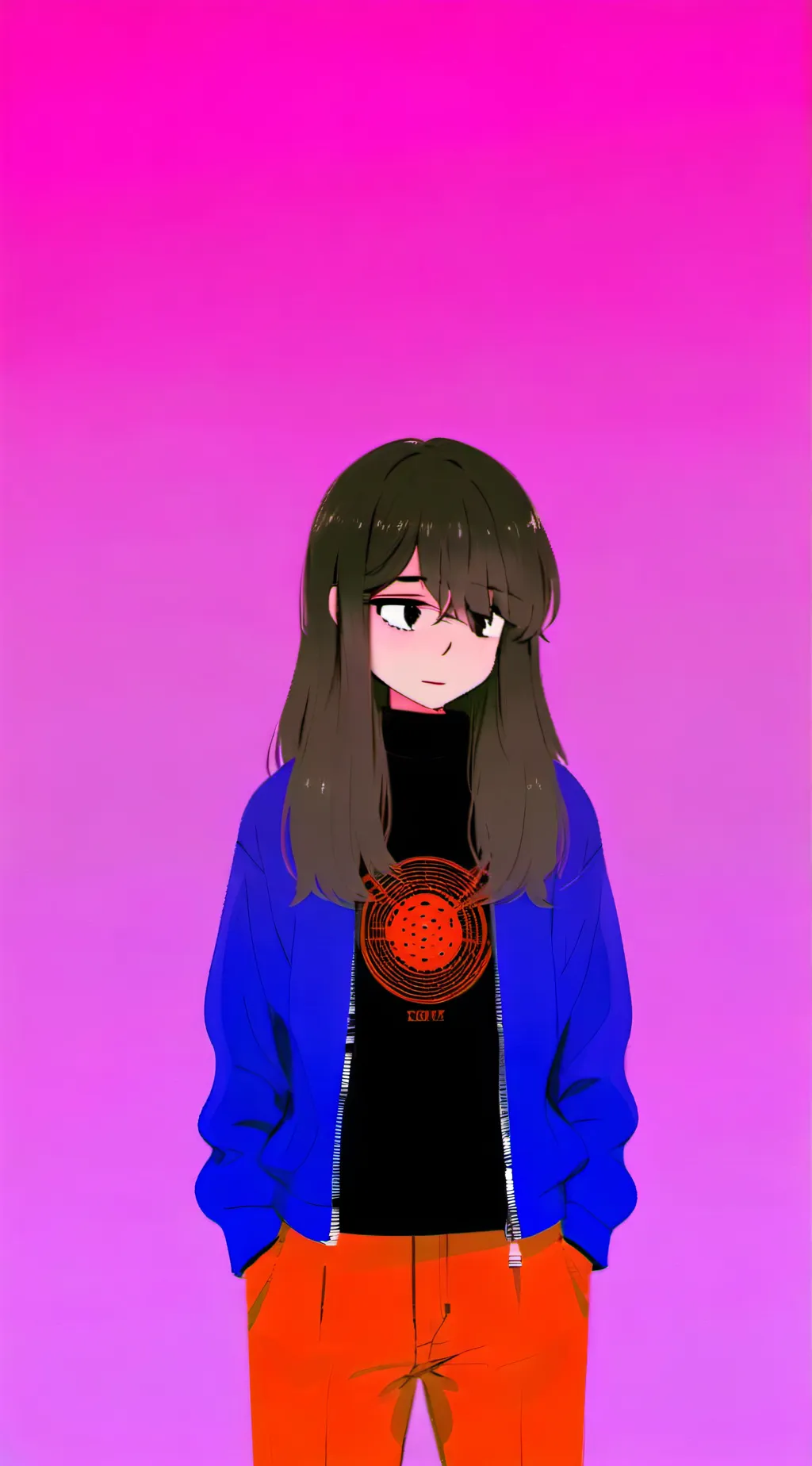 ai character: Liz!!! background