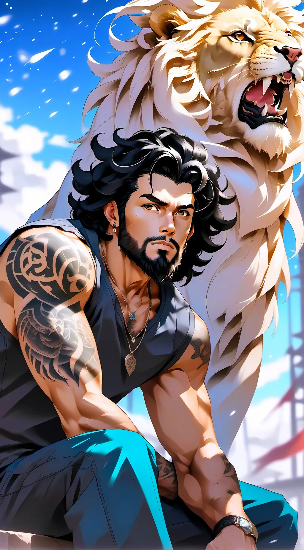 ai character: Alex background