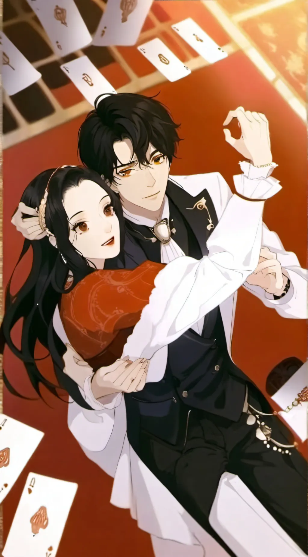 ai character: girlfriend  background