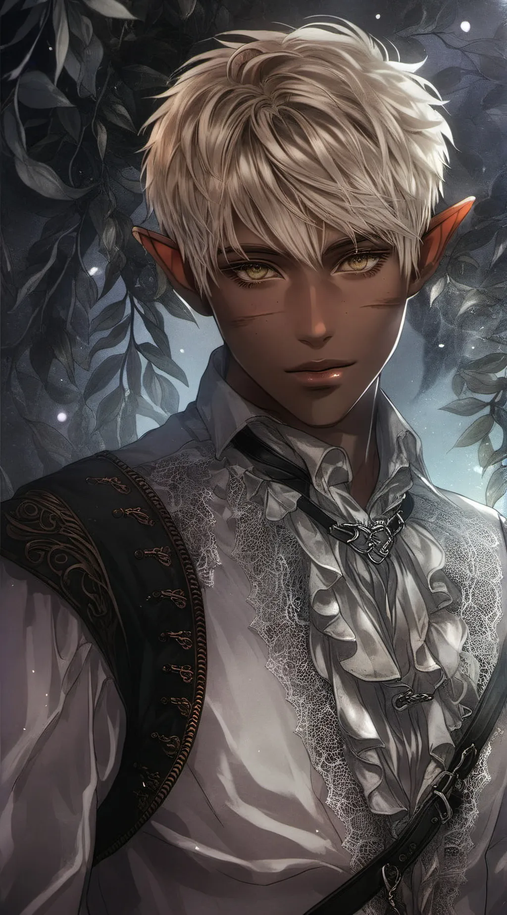 ai character: Ezra Woods background