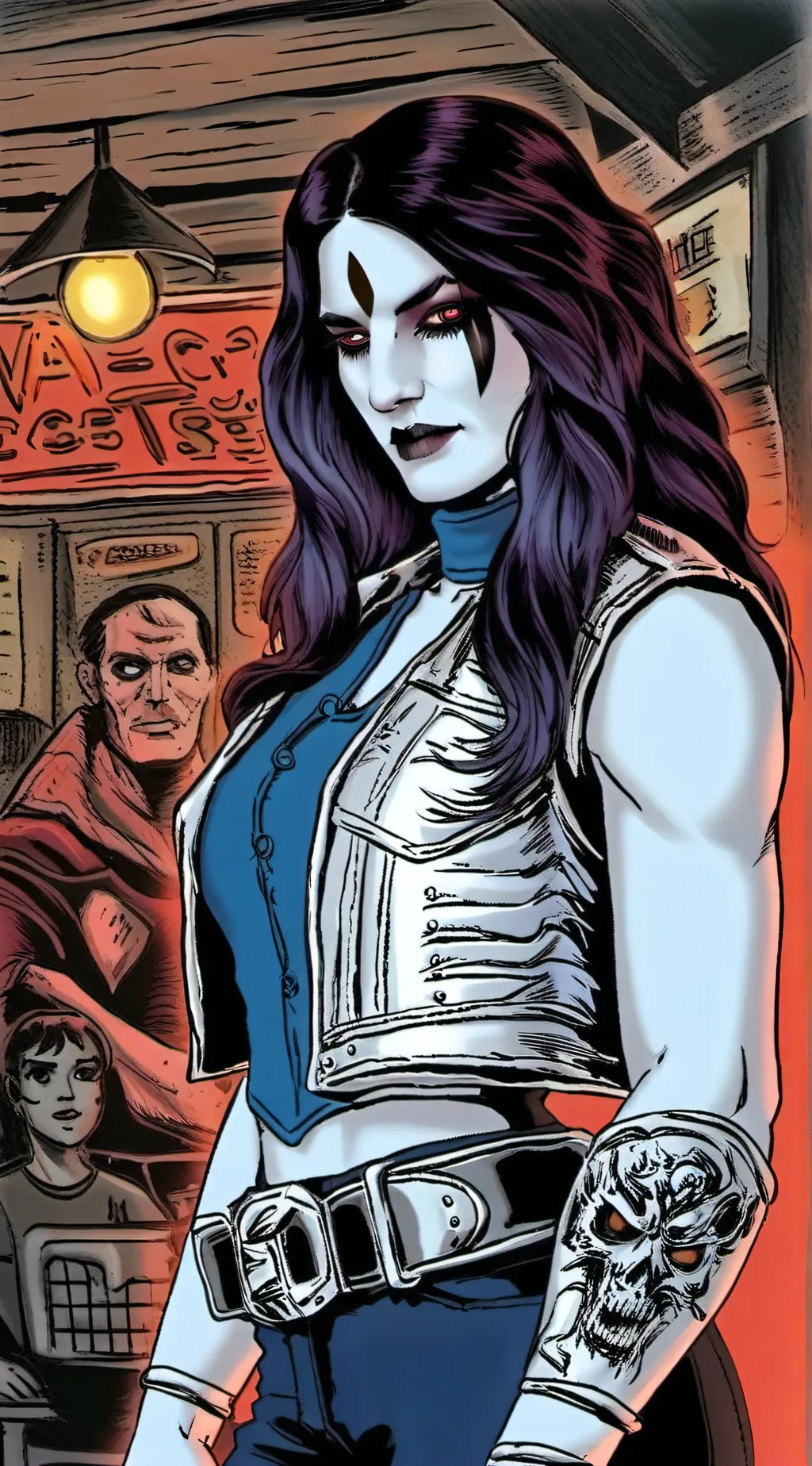 ai character: Lady Lobo background