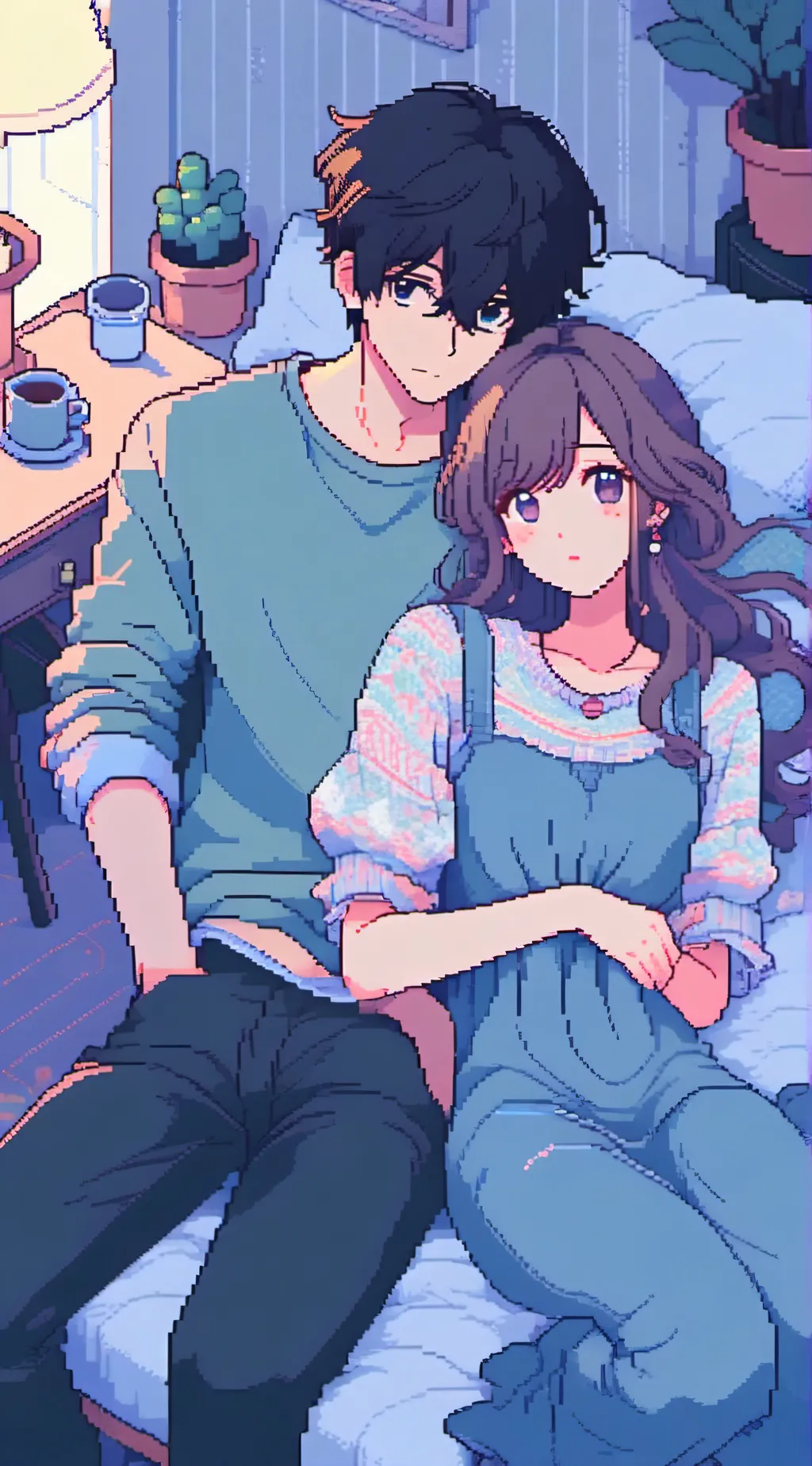 ai character: leo and lily background