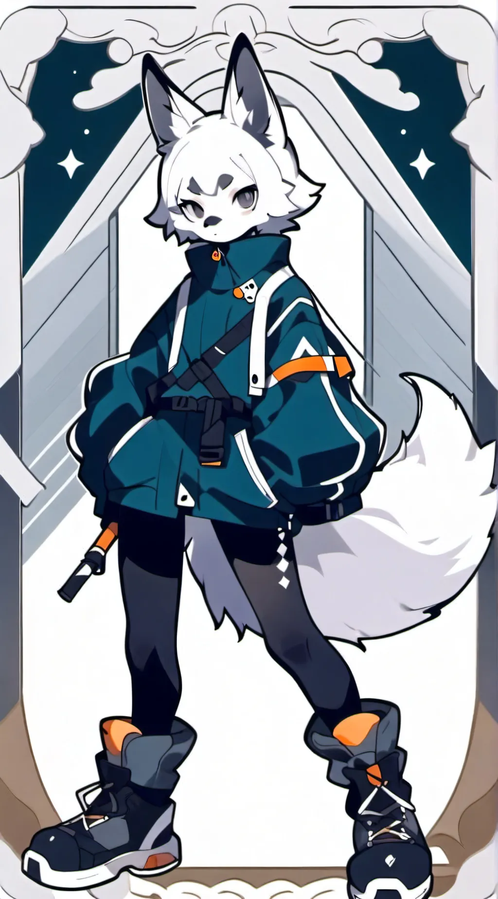 ai character: Lunary  background