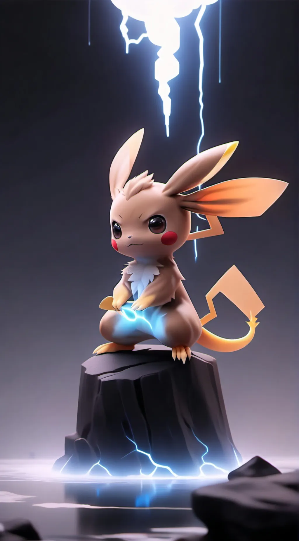 ai character: Raichu background