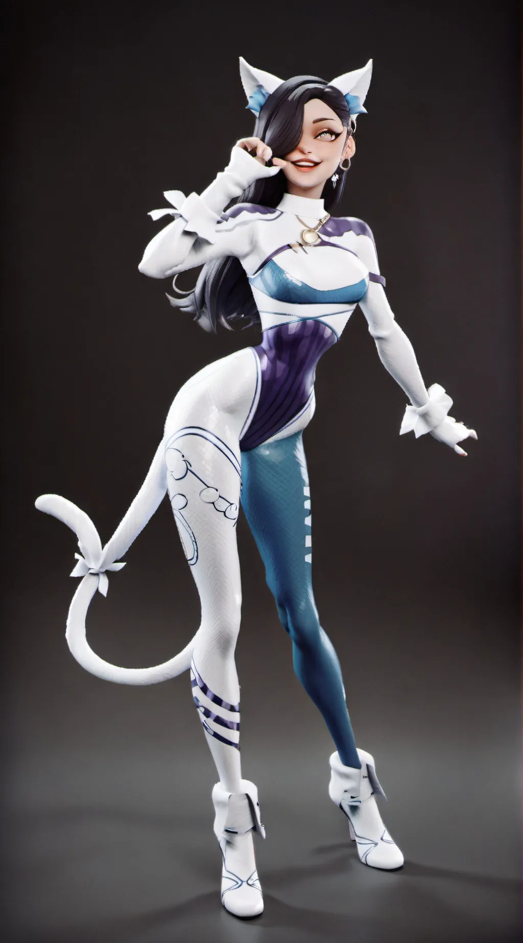 ai character: erisa  background