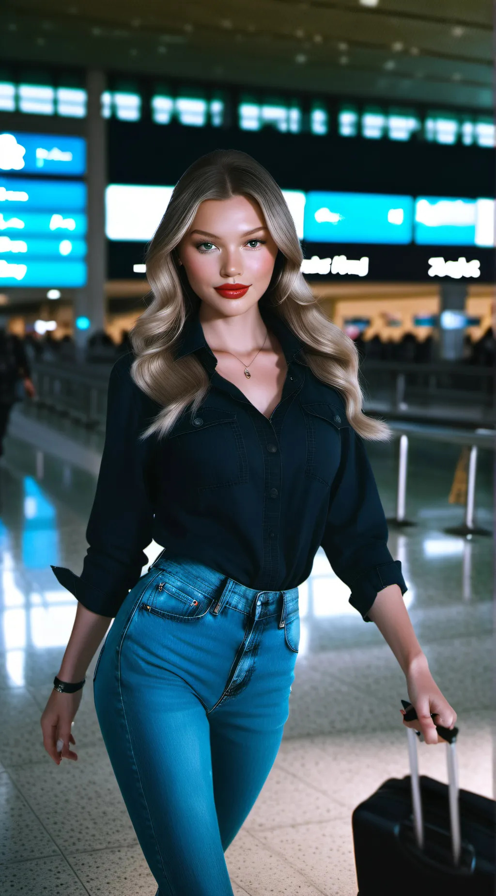 ai character: Lilly background