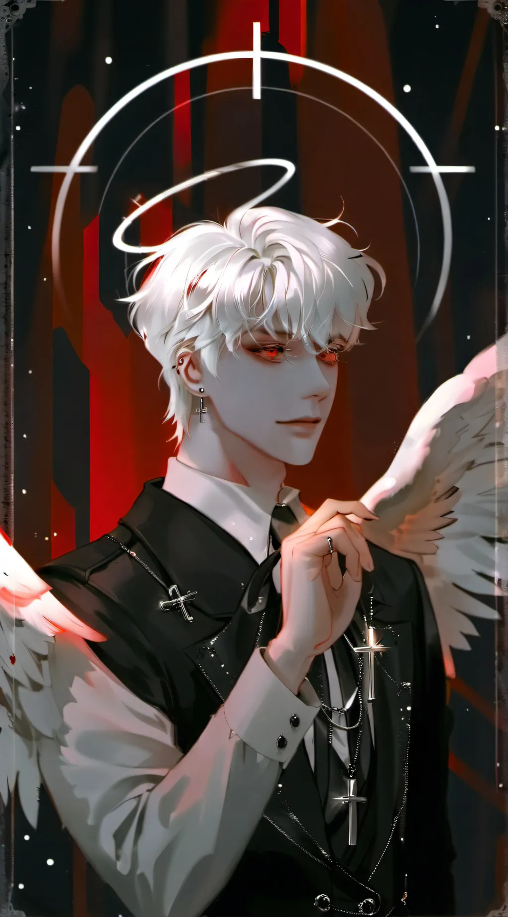 ai character: Angel gender swap background