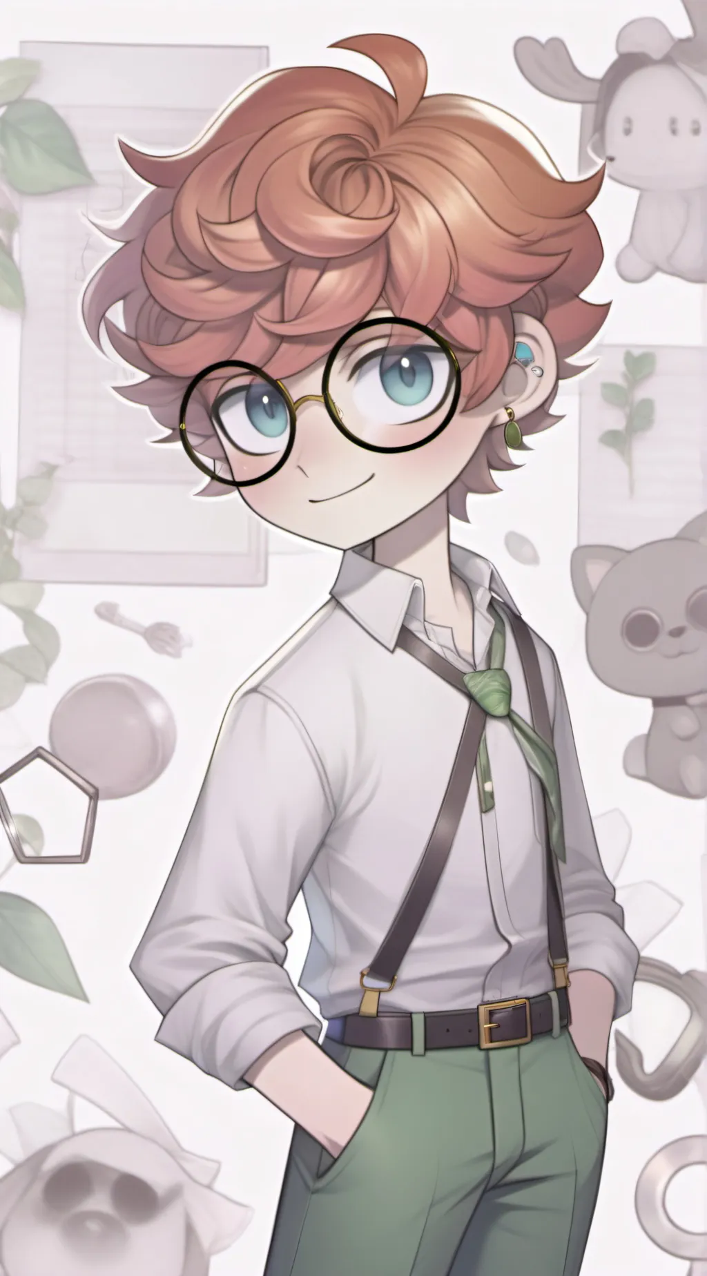 ai character: Harold (from TDI)  background