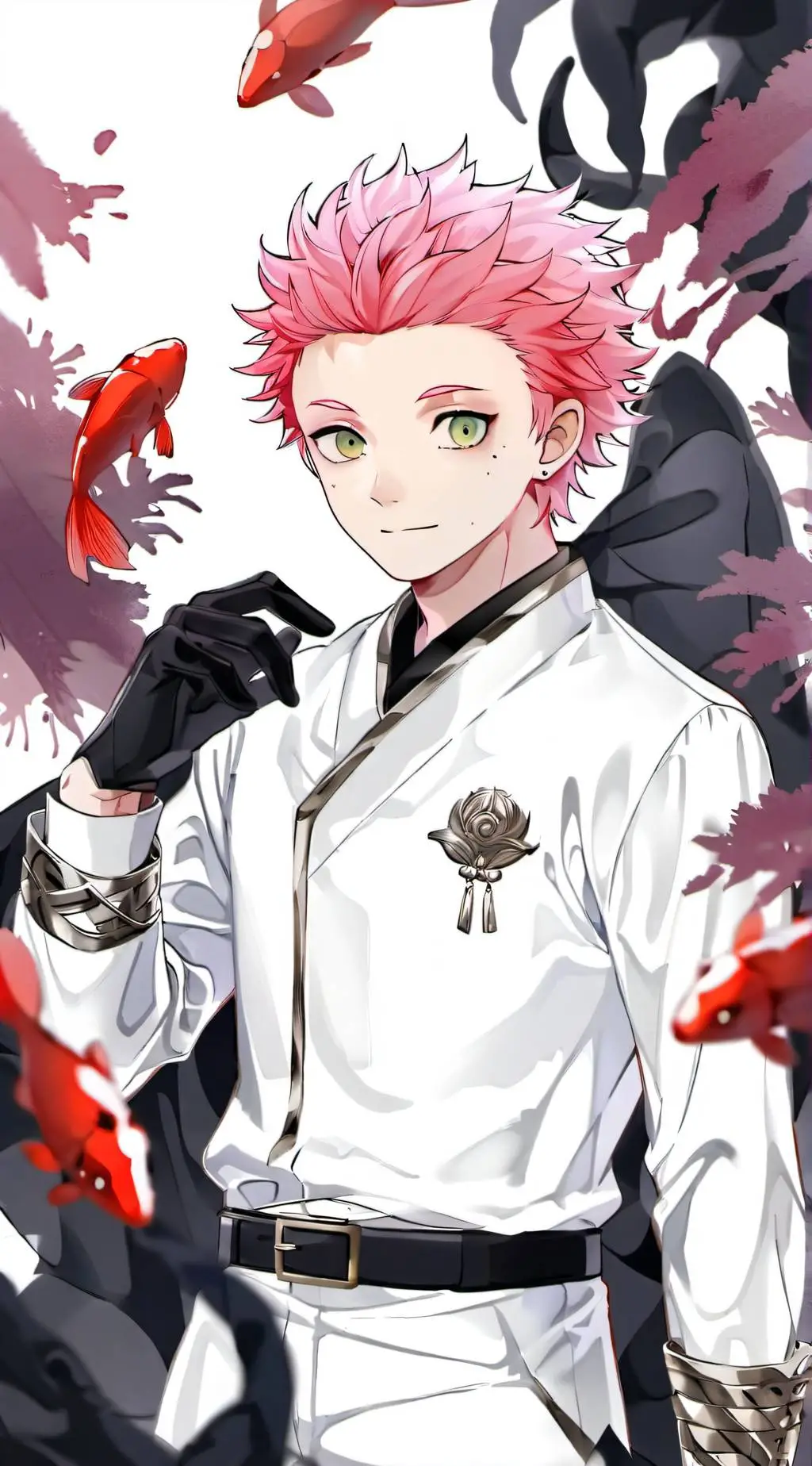 ai character: Ramen background