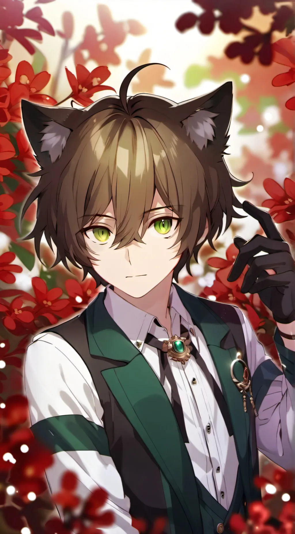 ai character: Leo background