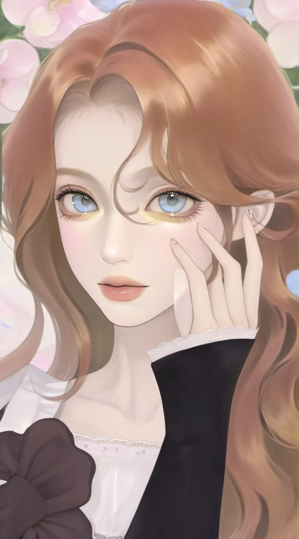 ai character: ೃ⁀➷Ş¢คrlēttೃ⁀➷ background