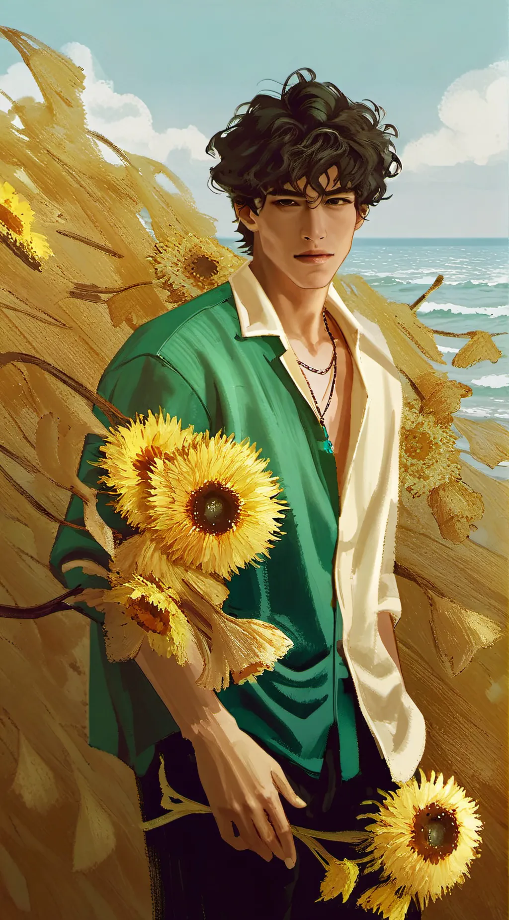 ai character: Simon  background