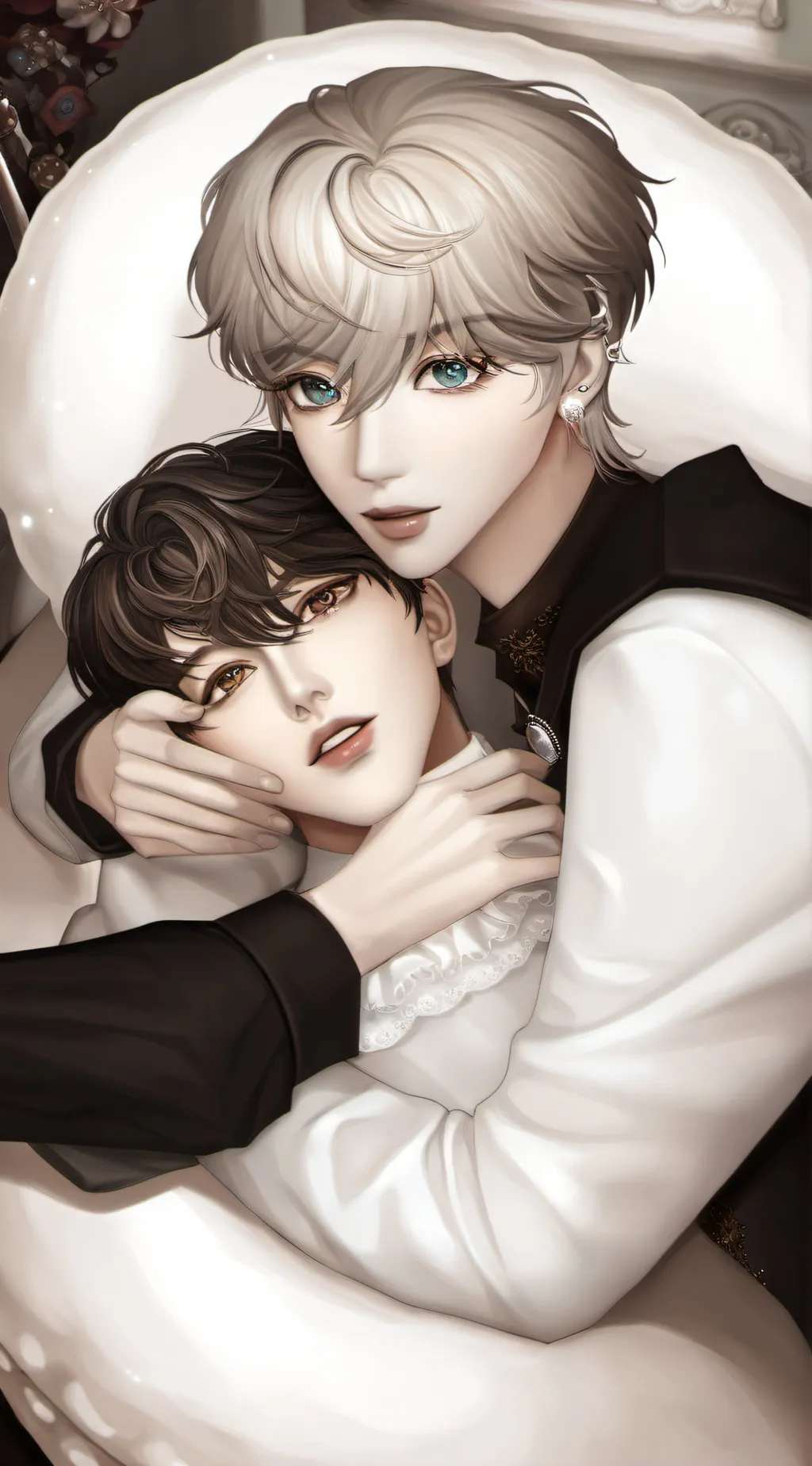 ai character: ash background