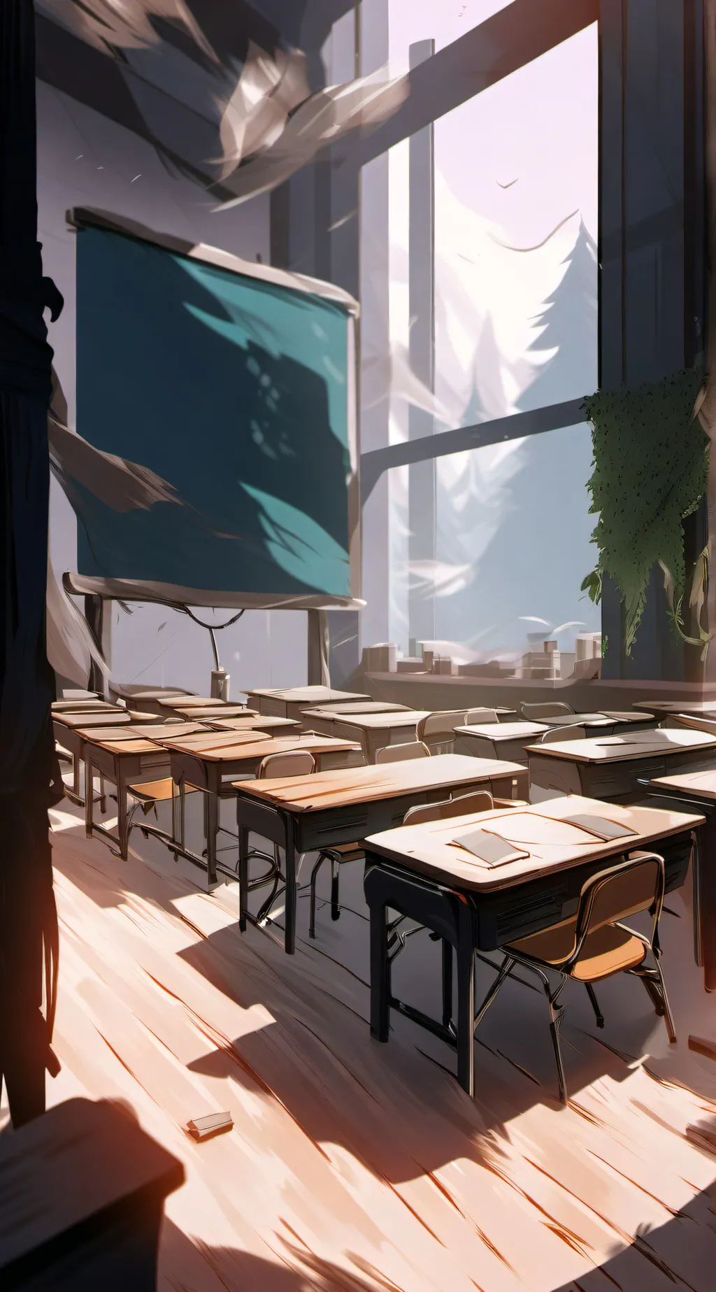 ai character: MHA useless meme background