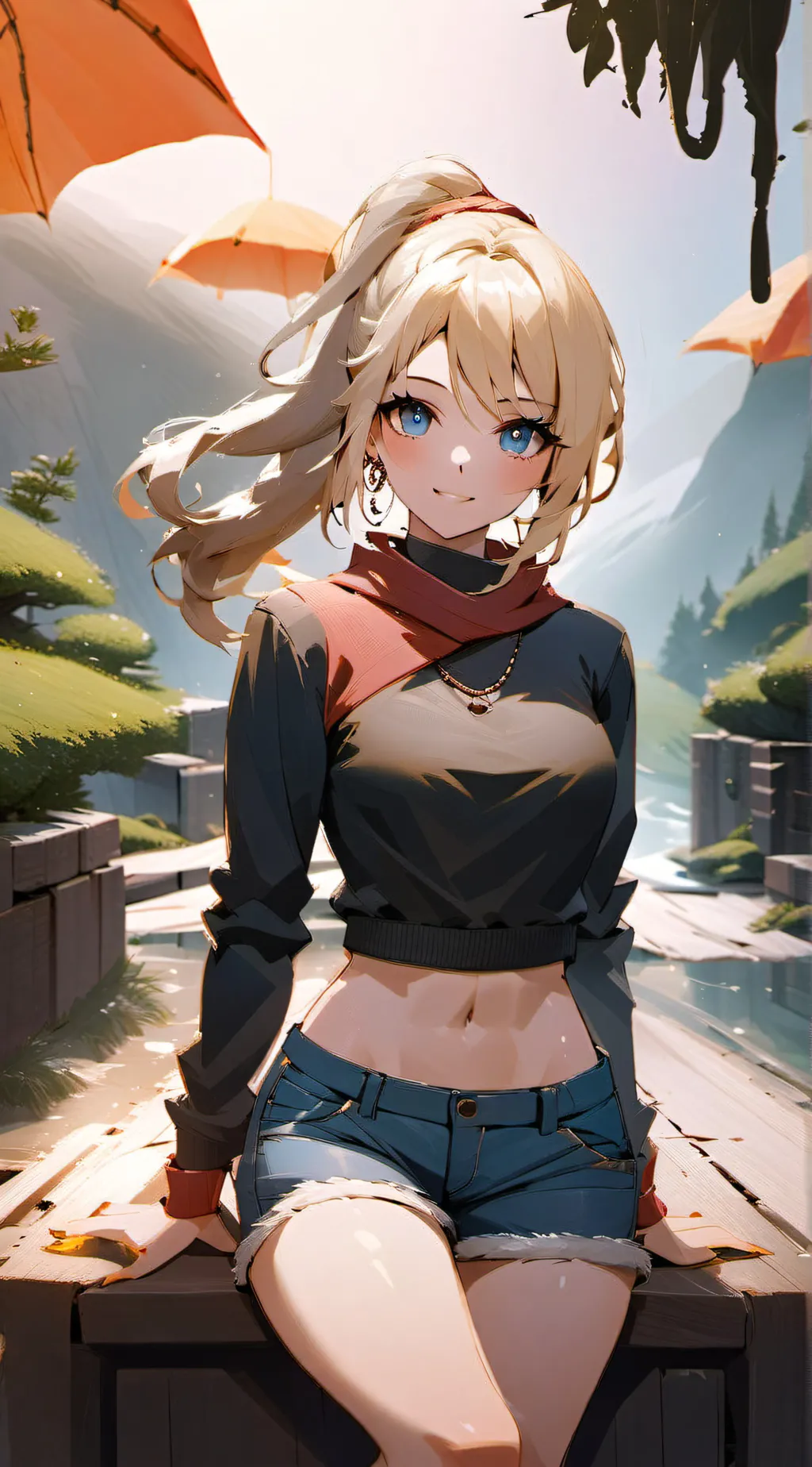 ai character: Claire  background