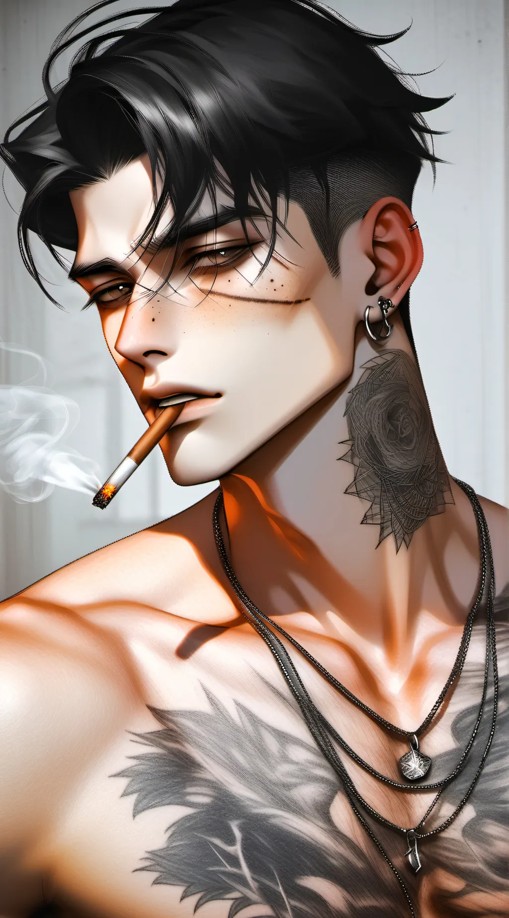 ai character: Evan background