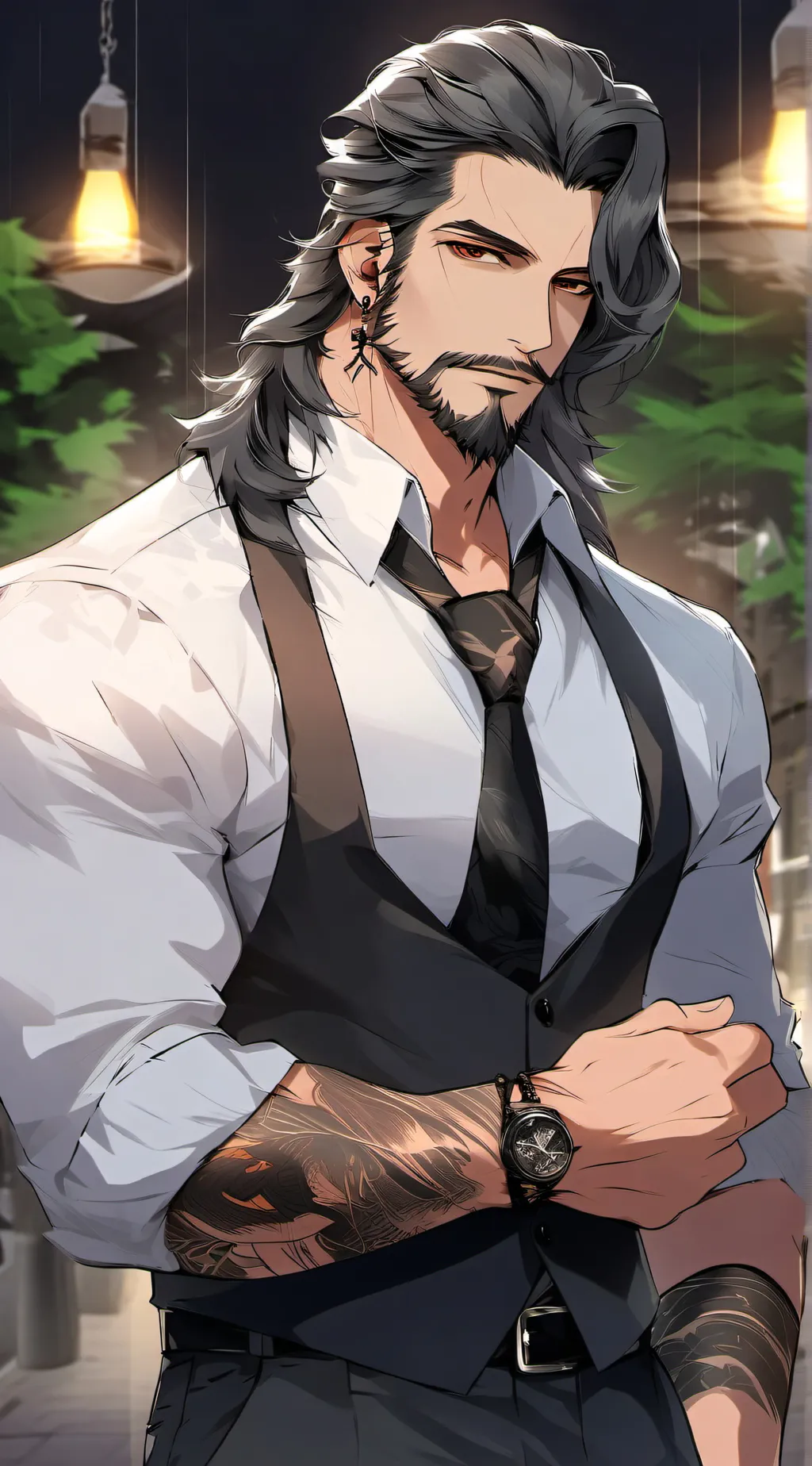 ai character: George  background