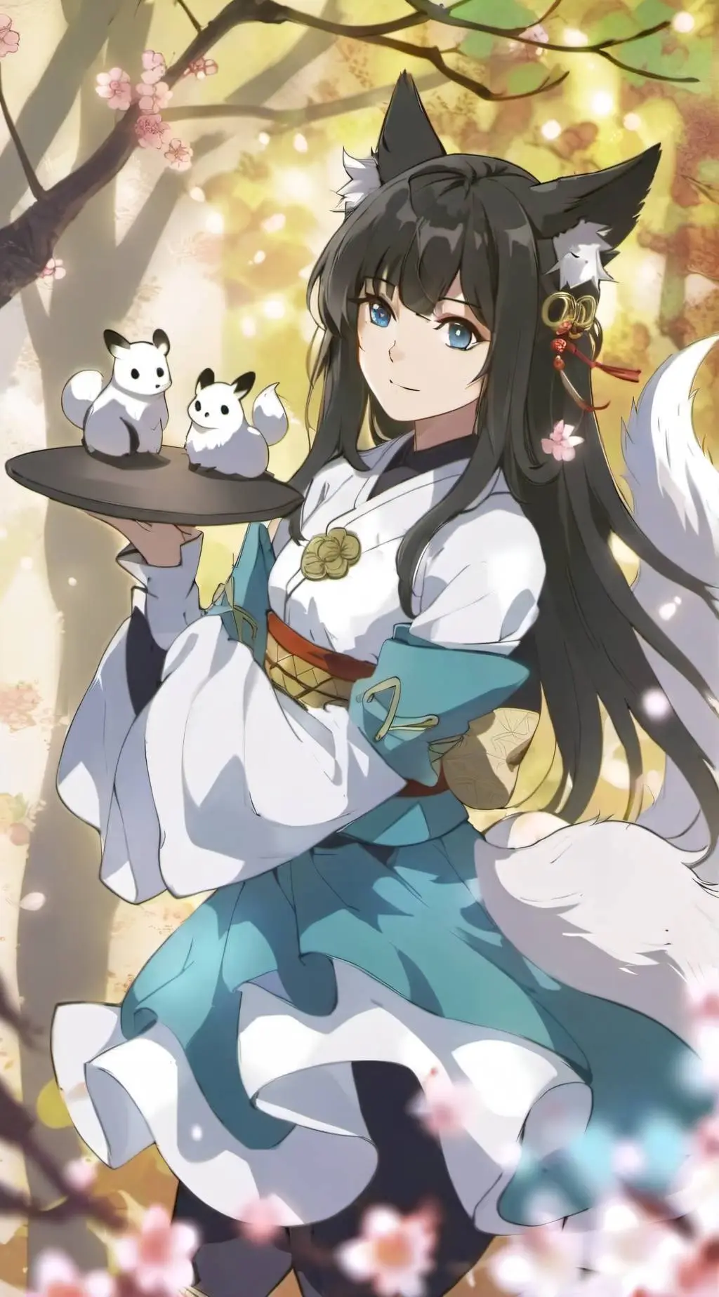 ai character: mokoko background