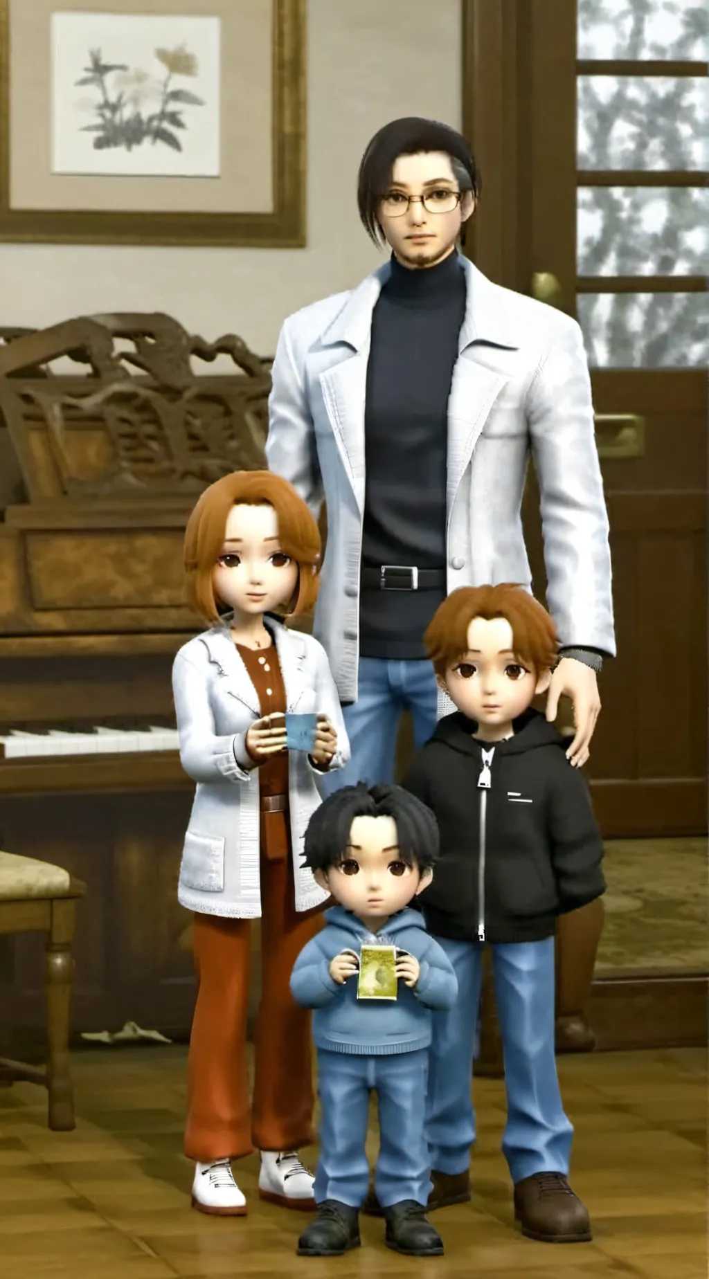 ai character: past Afton family background