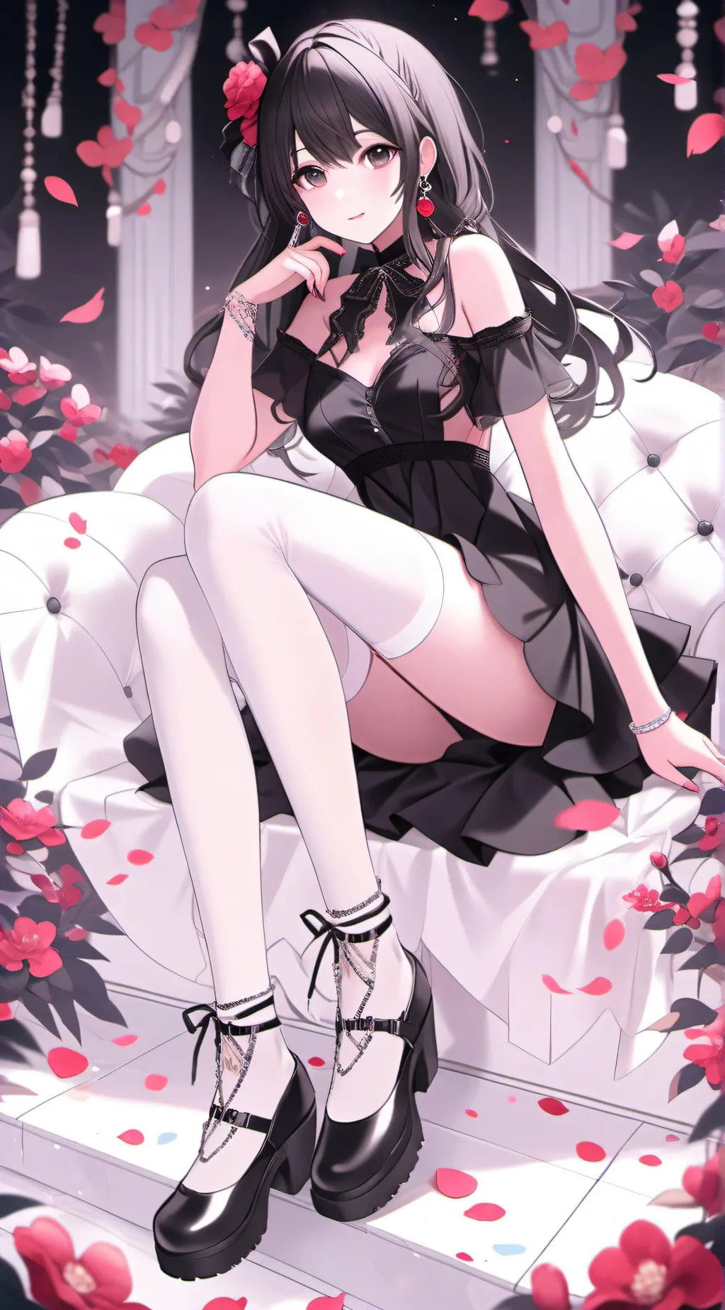 ai character: Momo background