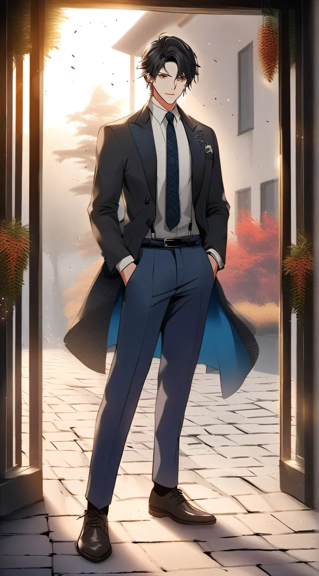 ai character: Ash background