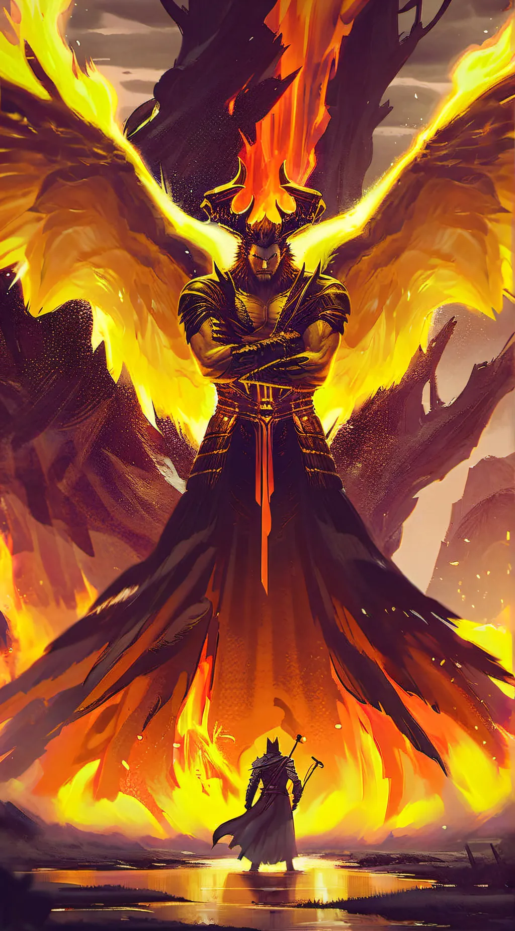 ai character: Sin of wrath background