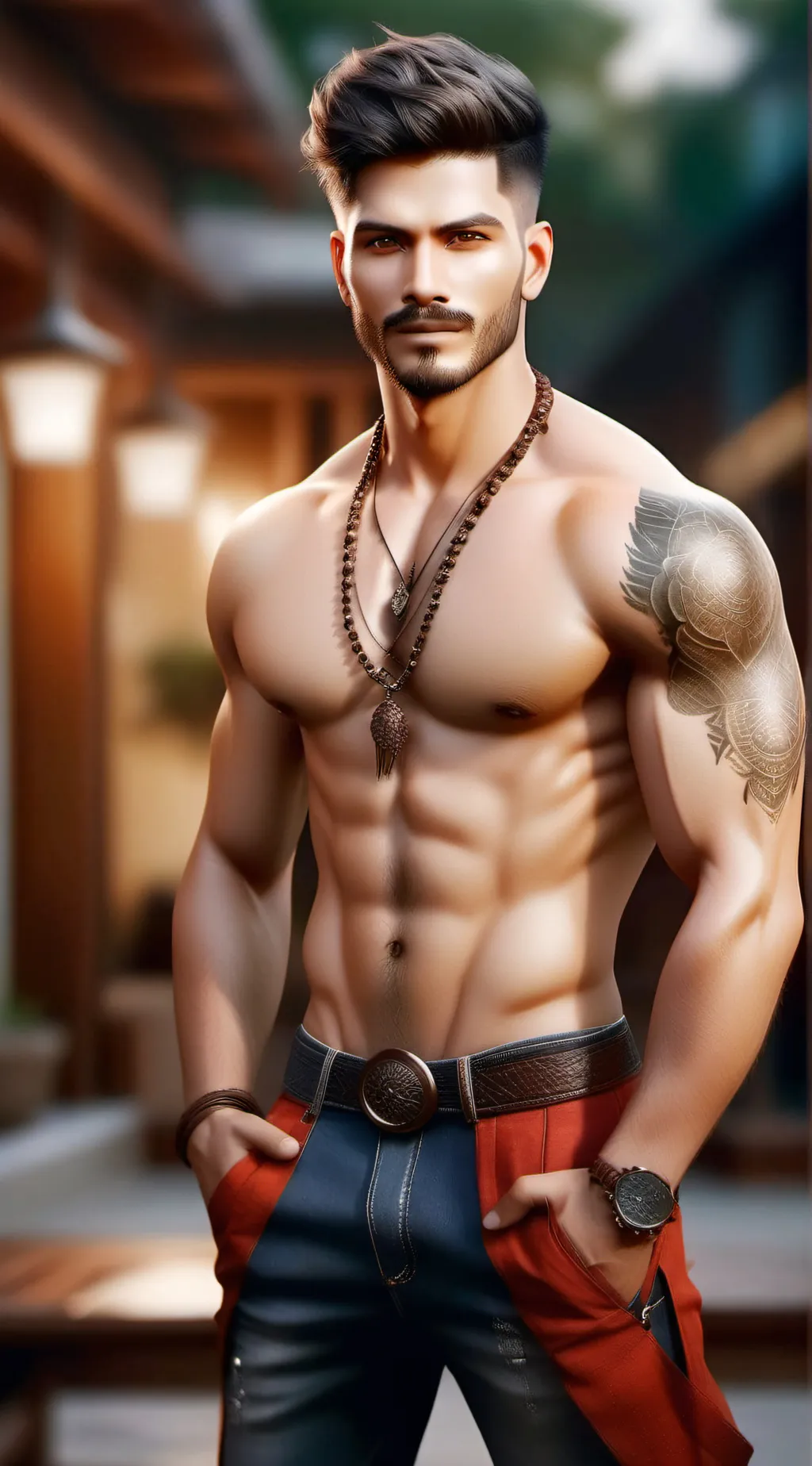 ai character: cute background