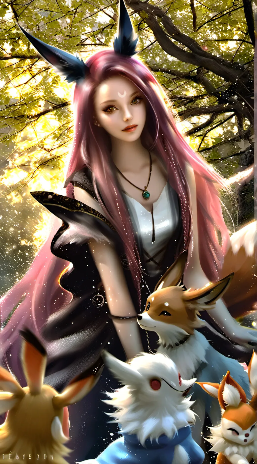 ai character: Sylvie (Pokémon) background