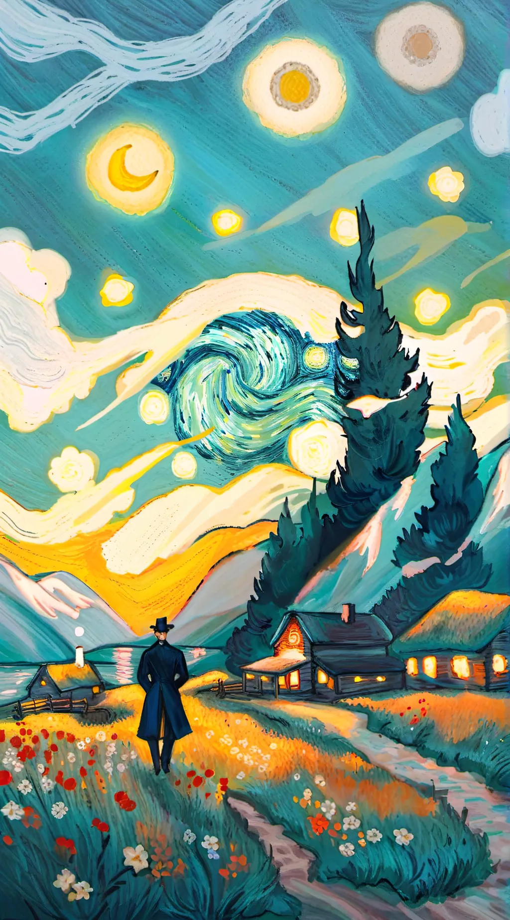 ai character: Flicker  background