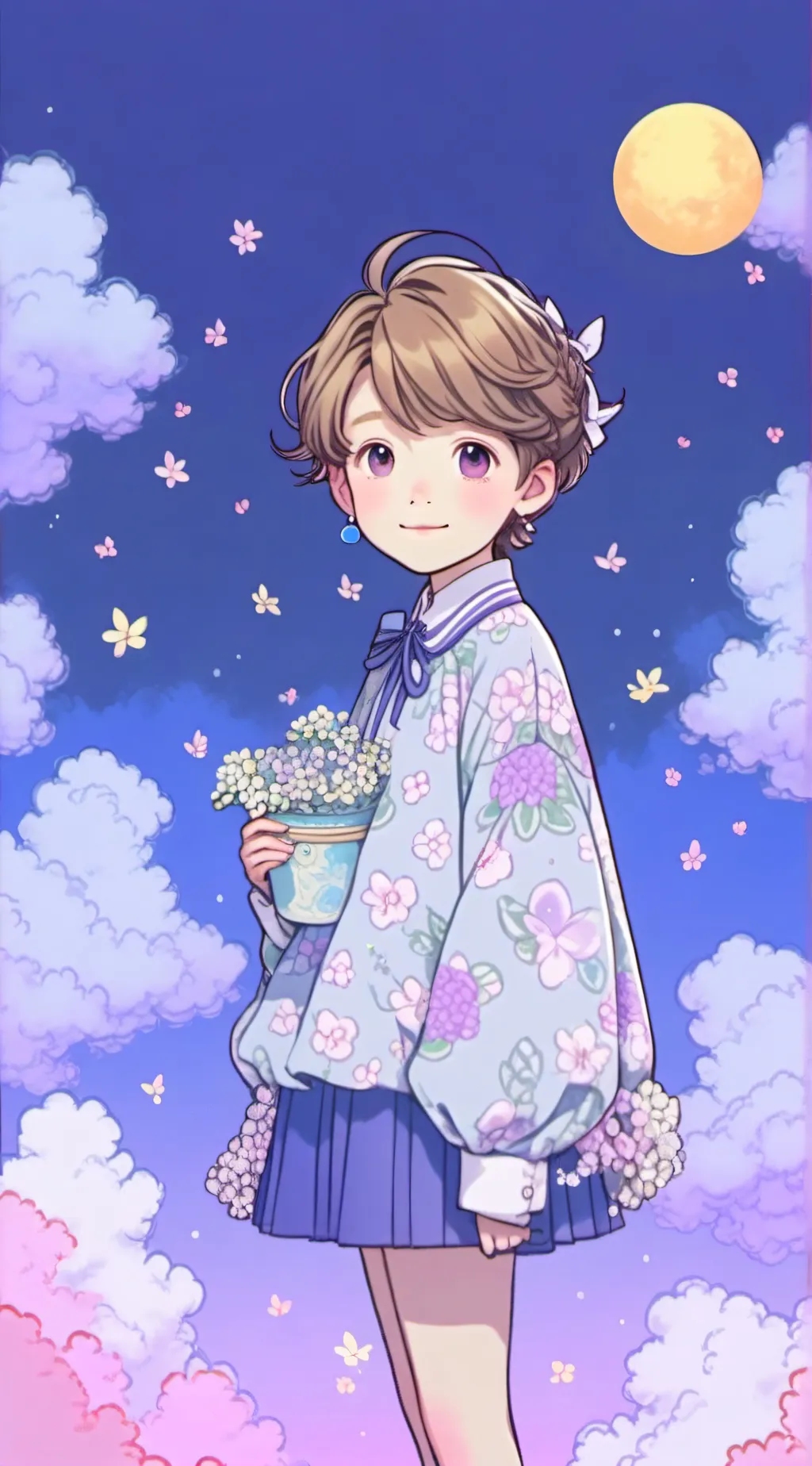 ai character: Hogwarts background