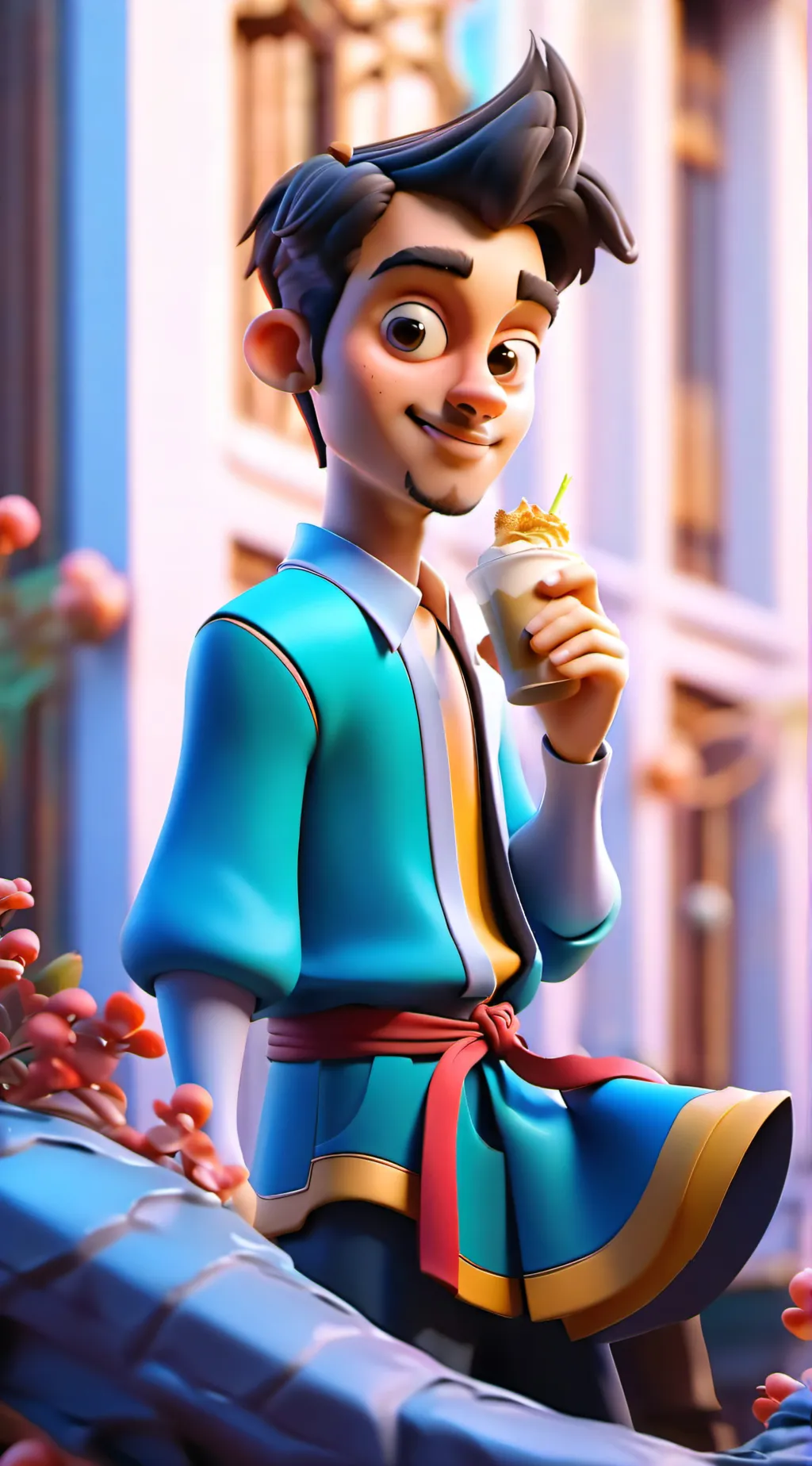 ai character: Jason  background