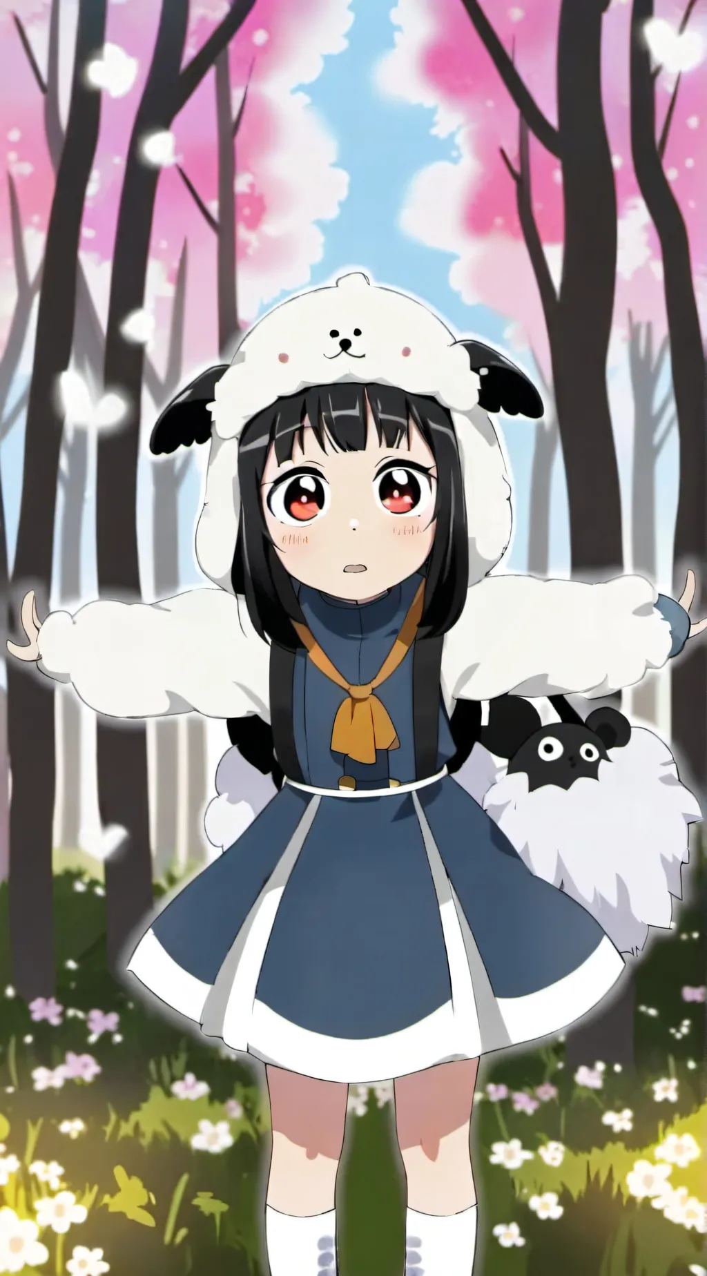 ai character: Ninya!  background