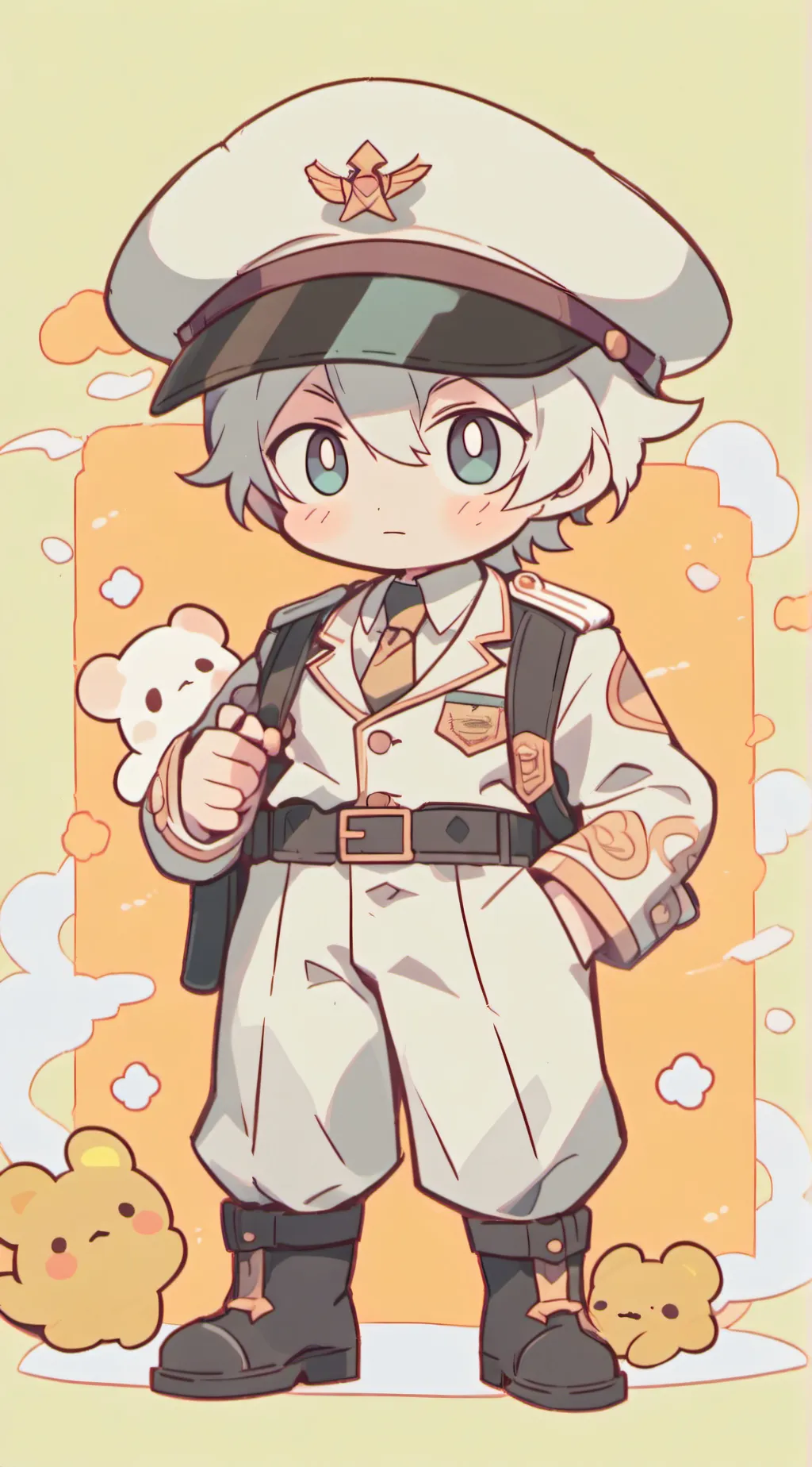 ai character: uzi doorman background