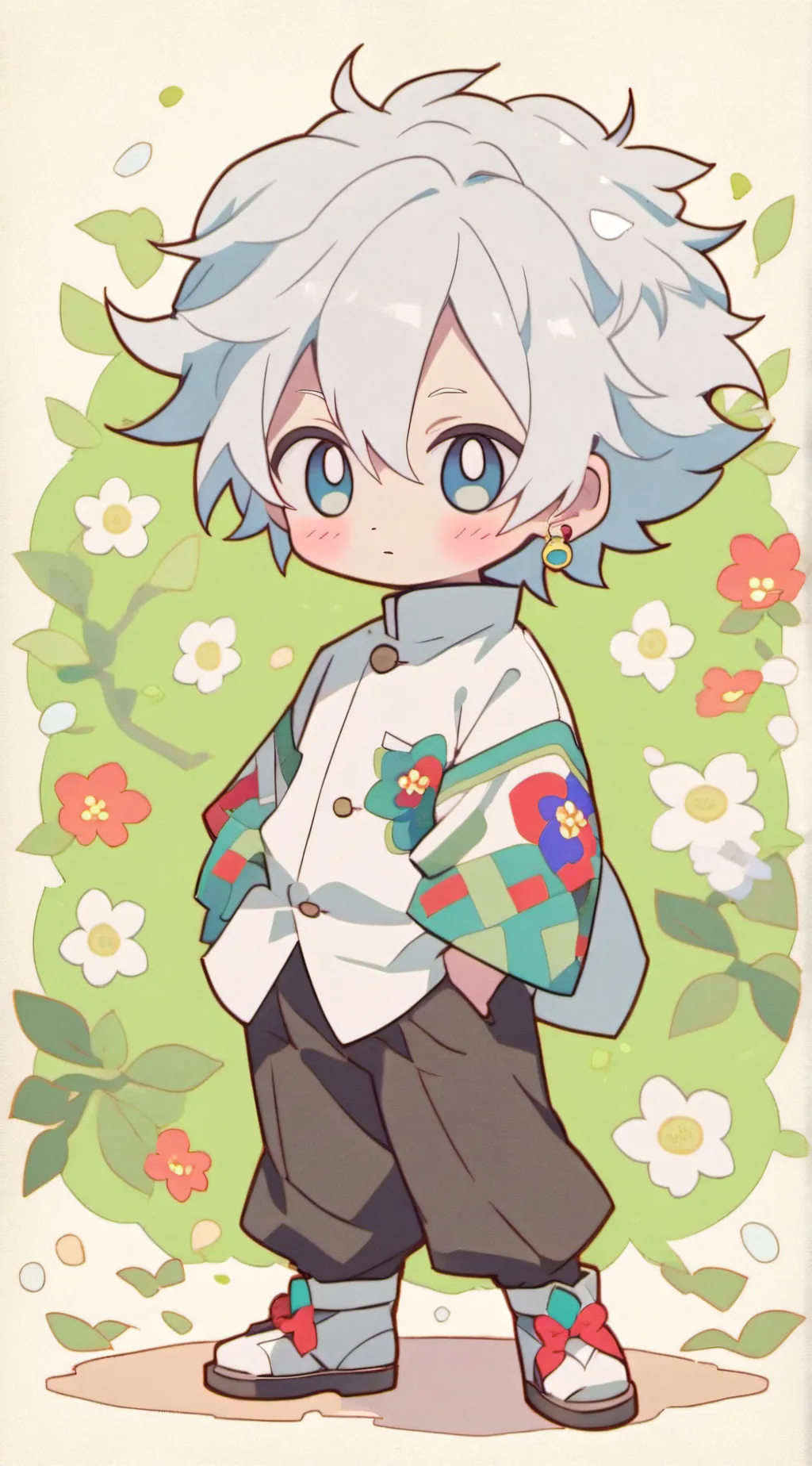 ai character: GOJO background