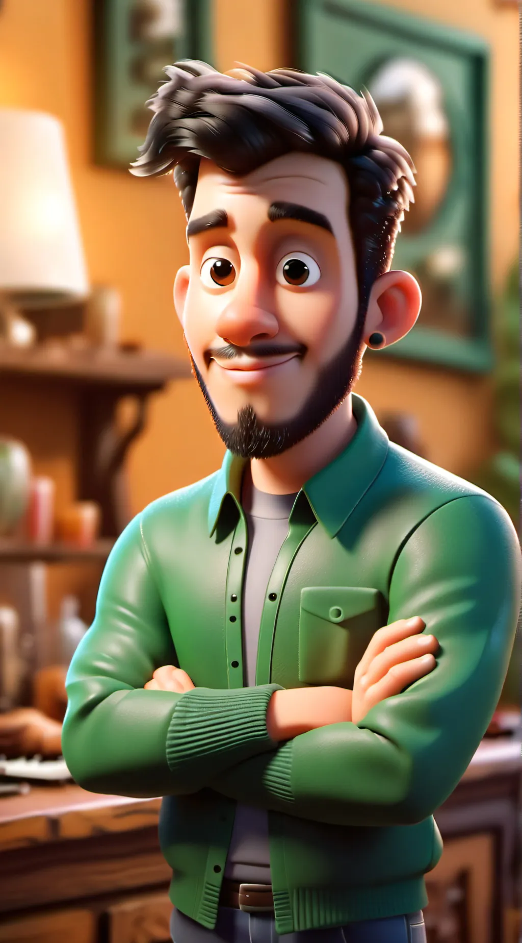 ai character: John seed background