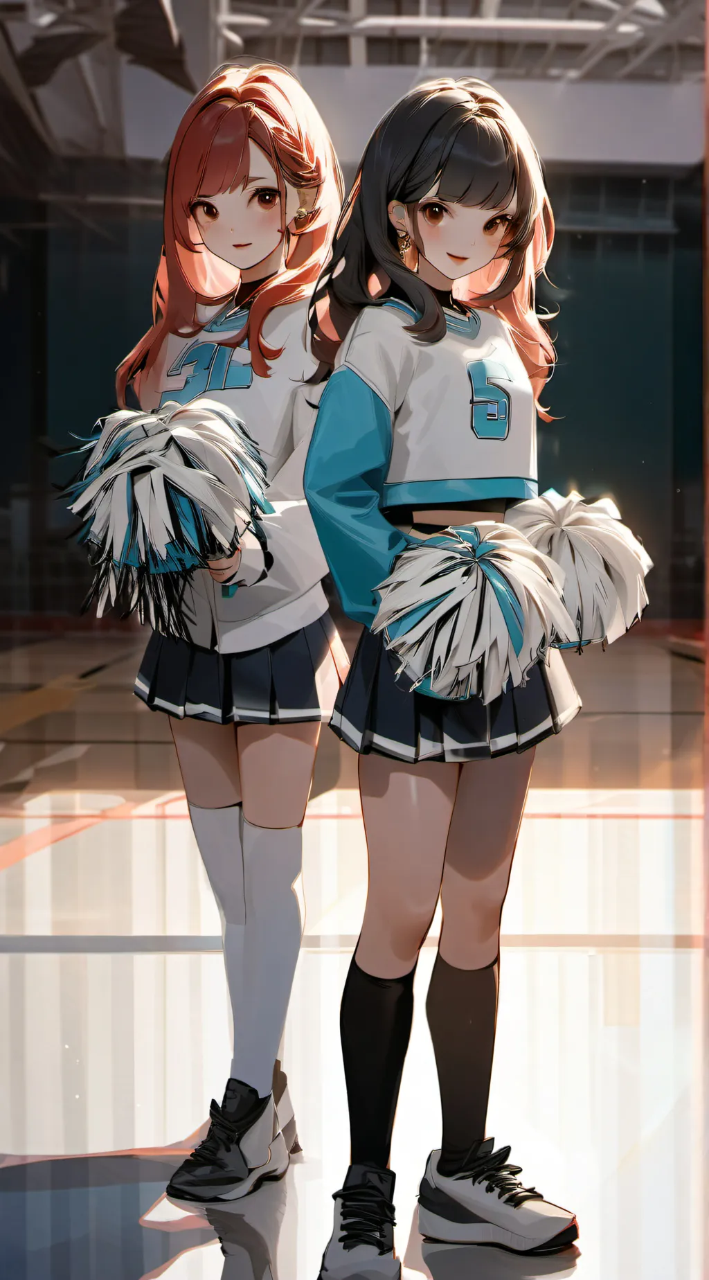 ai character: Cheerleaders background