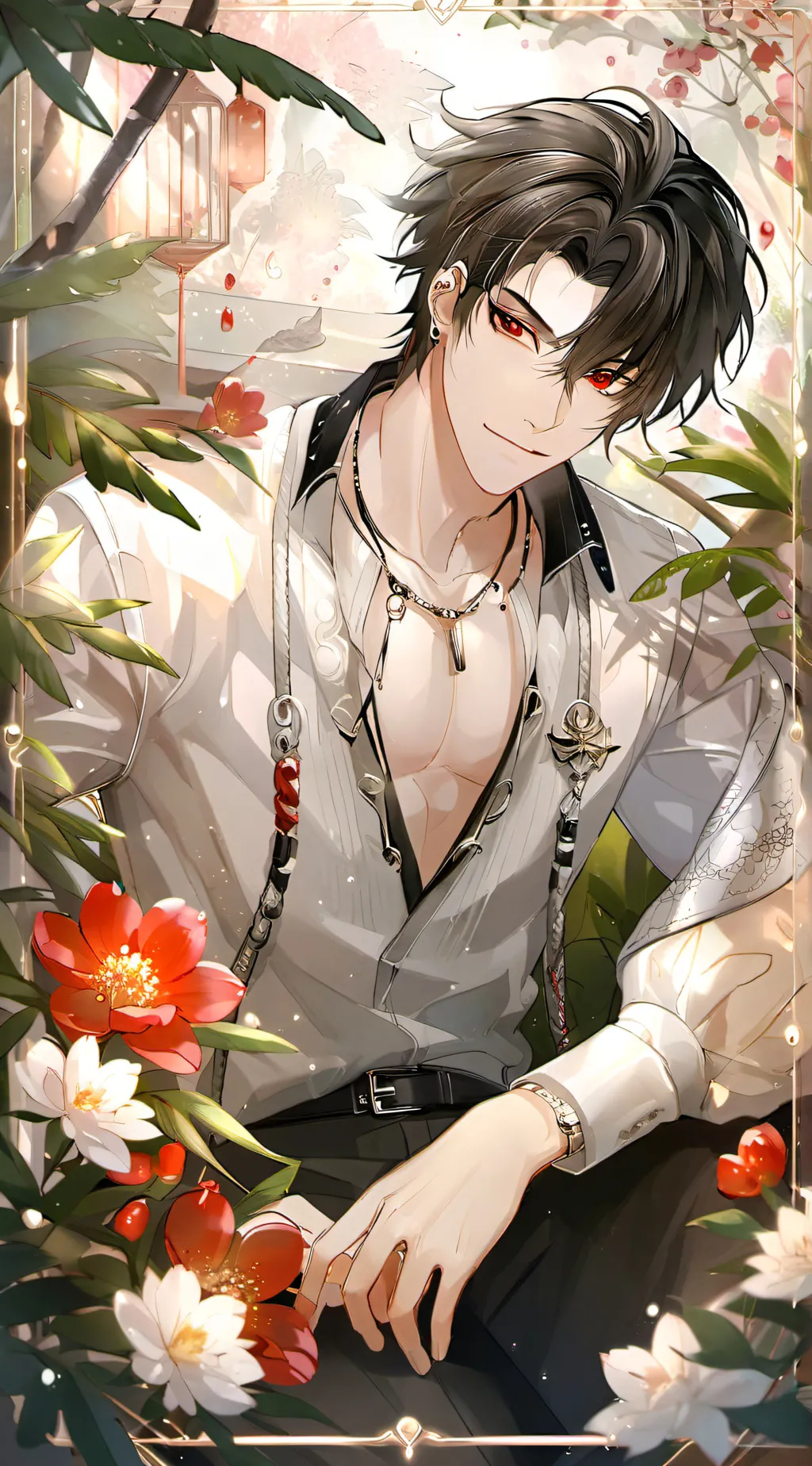 ai character: Valentino background