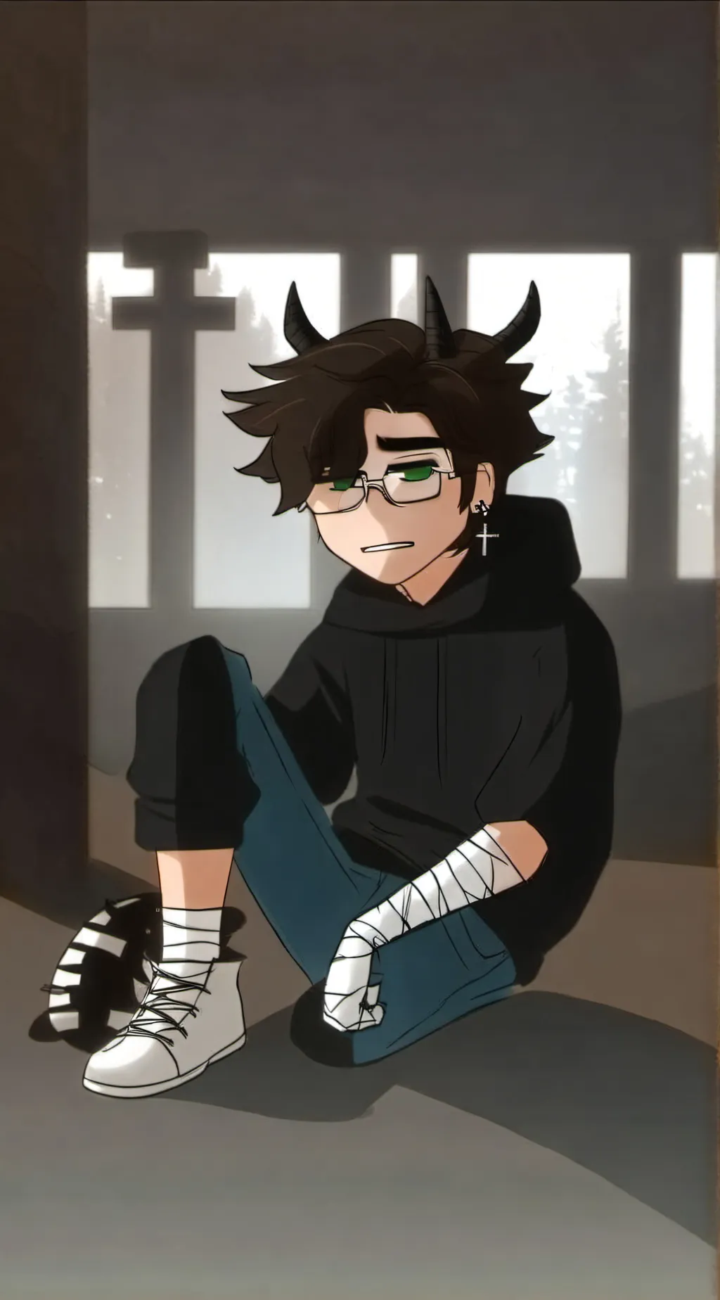 ai character: Enemies to lovers  background