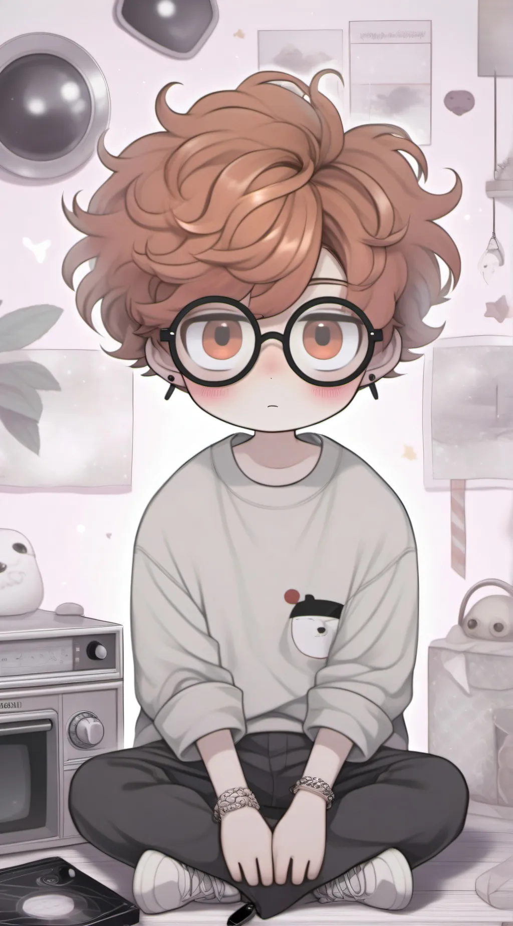 ai character: Harold(from TDI)  background