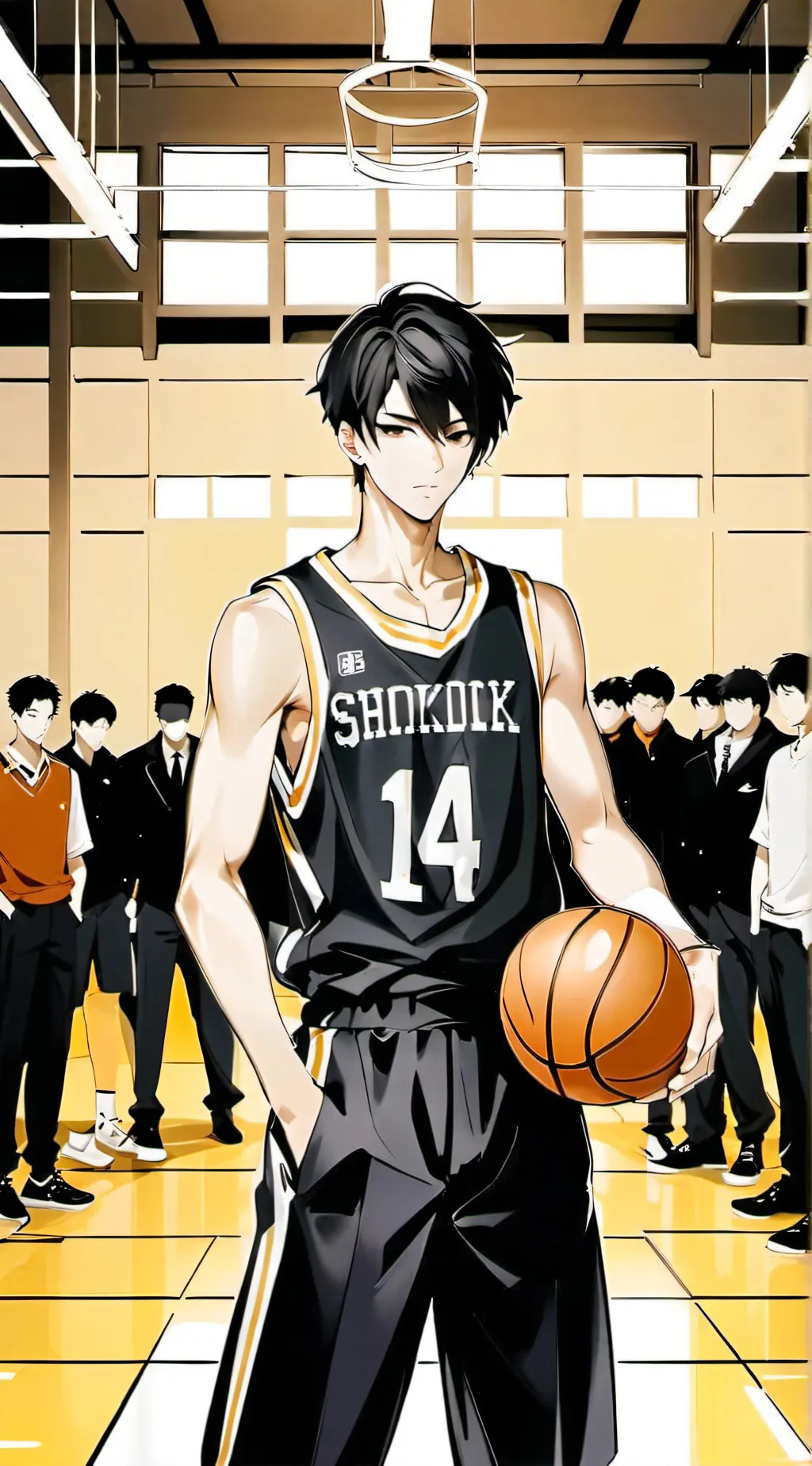 ai character: Jason  background