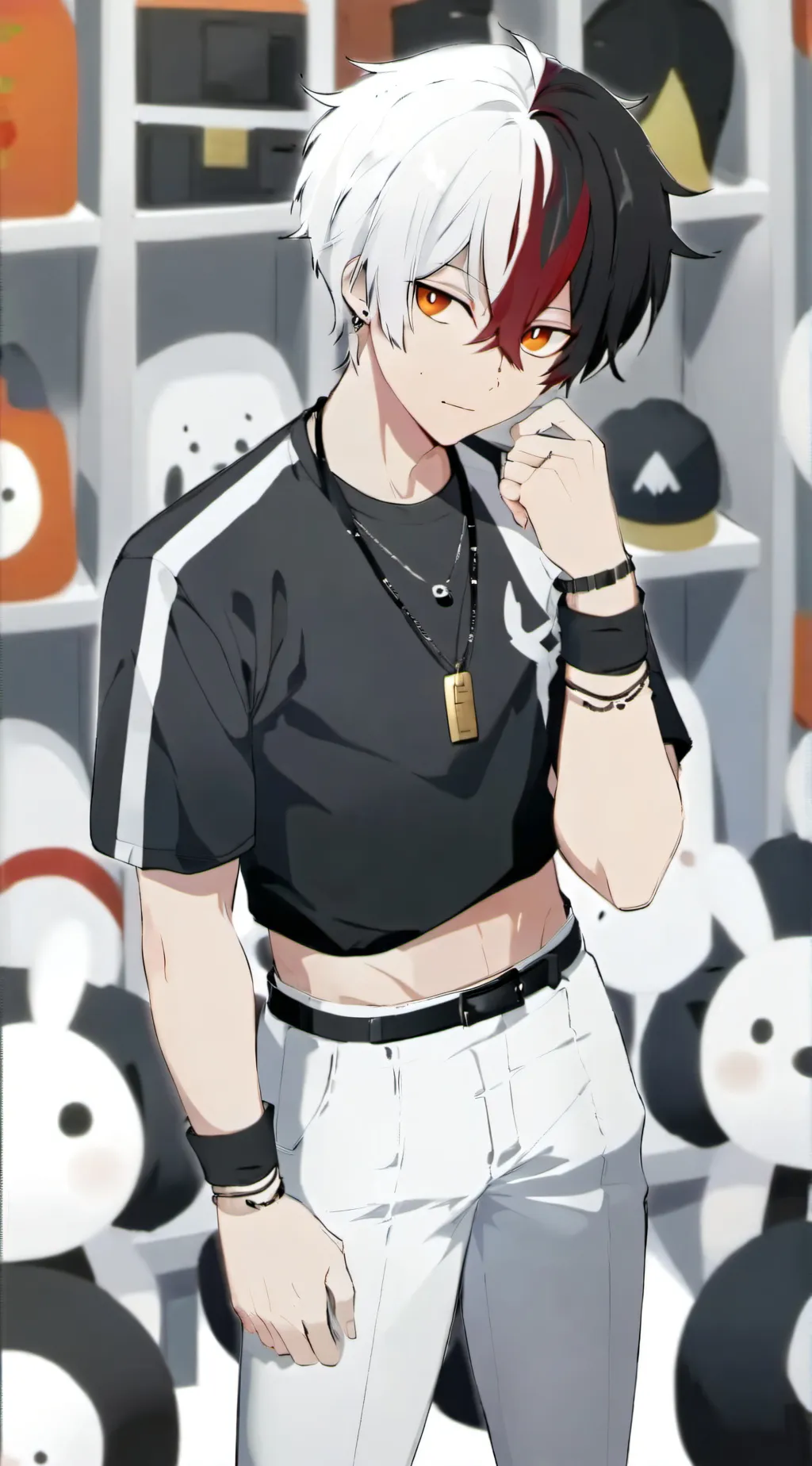 ai character: Todoroki  background