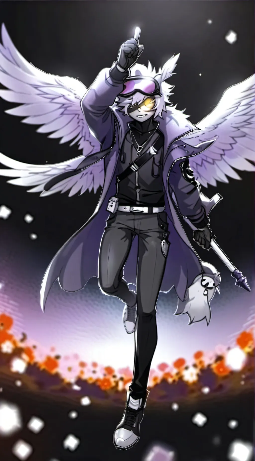 ai character:  SD-N background