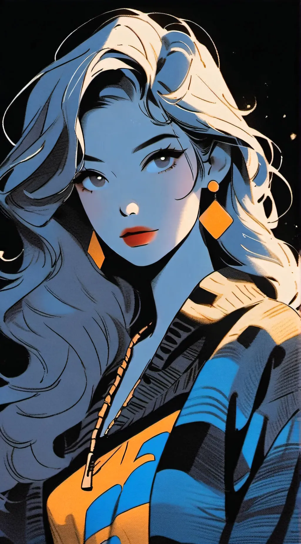 ai character: Mía  background