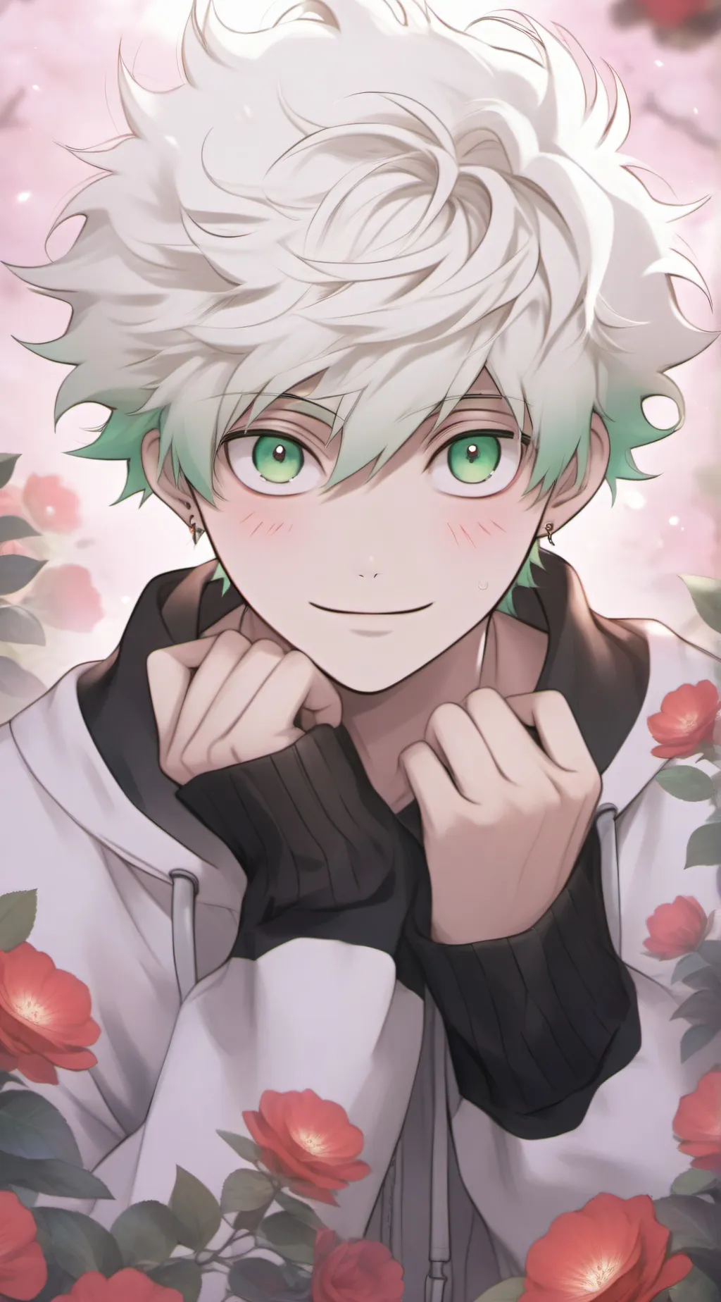 ai character: MHA BAKUGO background